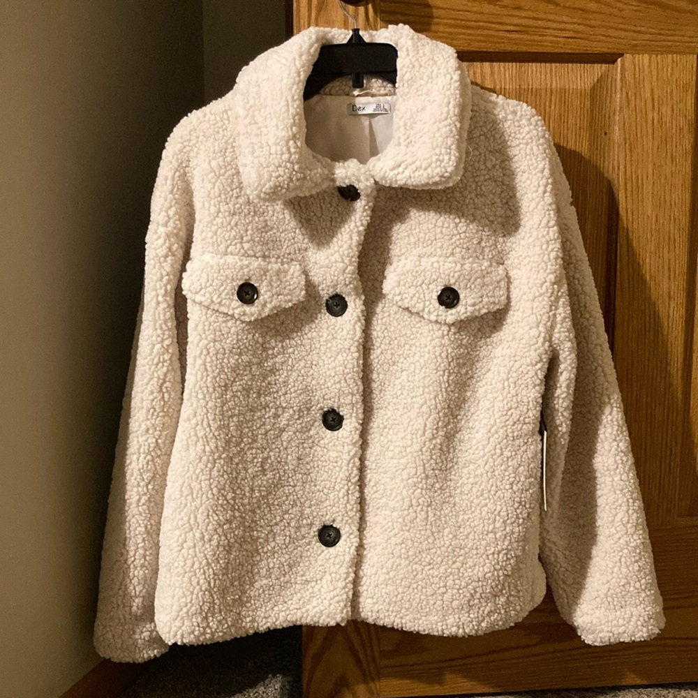 Dex button up coat